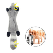 Funny Simulated Animal No Stuffing Dog Toy with Squeakers Durable Stuffingless Plush Squeaky Dog Chew Toy Crinkle Pet Squeak Toy