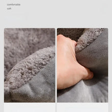 Plush Cat and Dog Bed