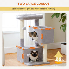 Large Multi-Level Cat Tree