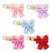 Personalized Bowtie Dog Collar