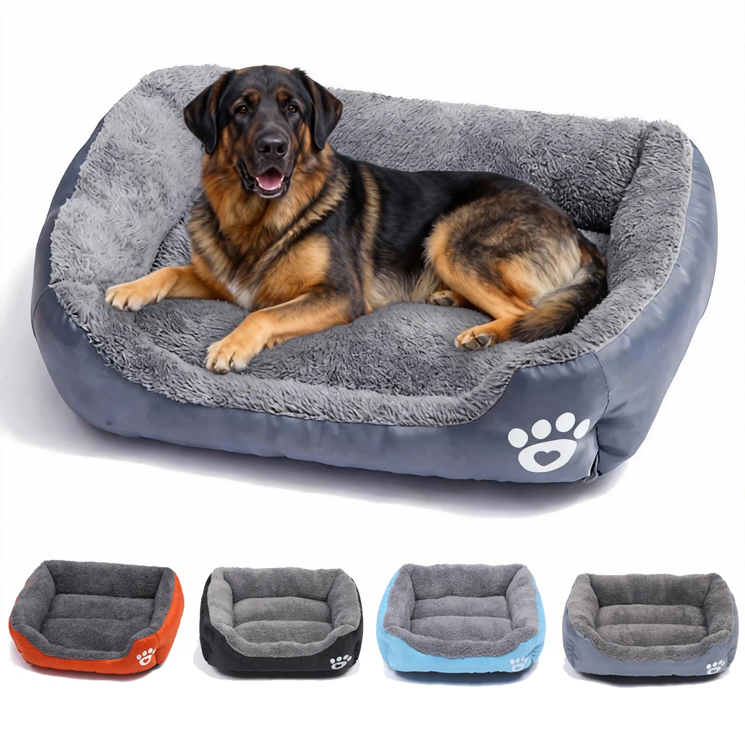 Soft Cushioned Dog Bed