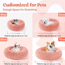 Round Plush Pet Bed