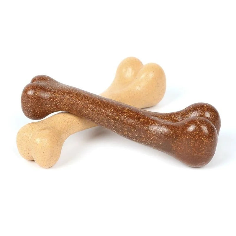 Natural Non-Toxic Dog Bone Chew Toy Nearly Indestructible Anti-Bite Puppy Chew Toy for Small Medium Large Dogs Pet Chew Toy