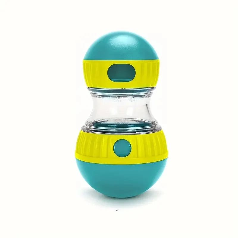Interactive dog snack dispenser toy, suitable for all types of slow feeders, plastic pet toys, bringing fun and healthy eating