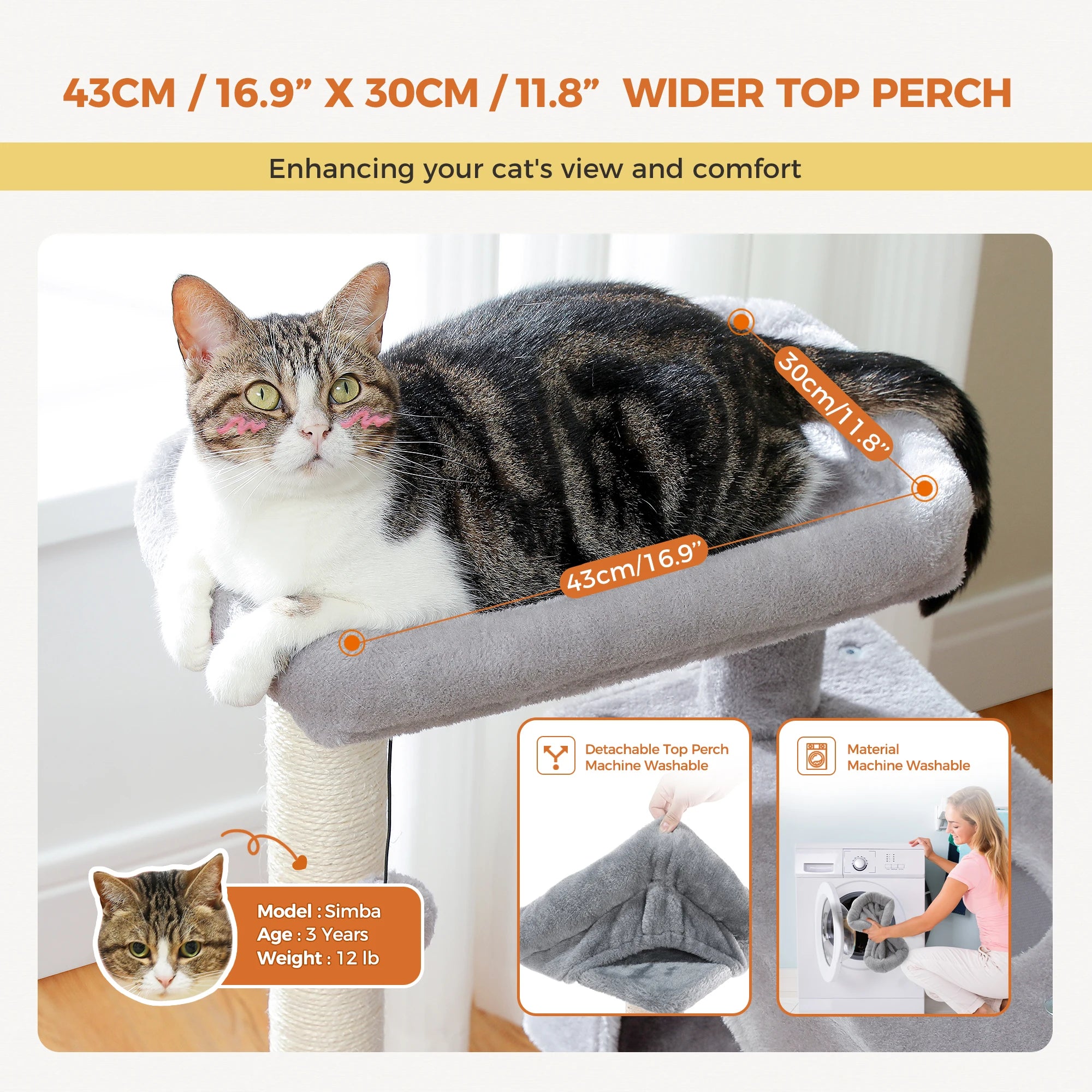 Large Multi-Level Cat Tree