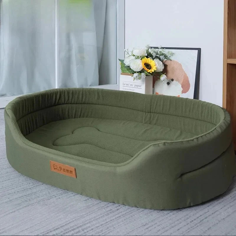 Dog Cushions Winter Pet Bed Sofa Large Dogs Fluffy Medium Blanket Pets Accessories Mat Products Puppy Supplies Cats Small Big