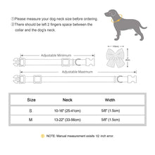Personalized Bowtie Dog Collar