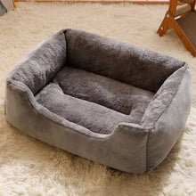 Plush Cat and Dog Bed