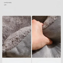 Plush Cat and Dog Bed