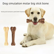 Natural Non-Toxic Dog Bone Chew Toy Nearly Indestructible Anti-Bite Puppy Chew Toy for Small Medium Large Dogs Pet Chew Toy
